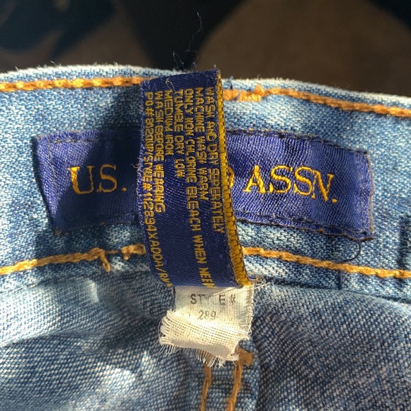 Men’s U.S. Polo Assn Straight 5 pocket Jeans - Picture 7 of 8